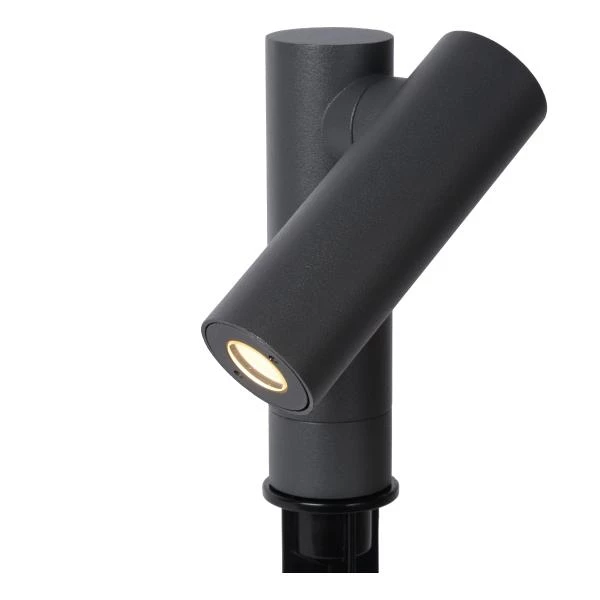 Lucide TATUM - Spot de jardin Extérieur - LED - 1x4,5W 3000K - IP65 - Anthracite - DETAIL 2